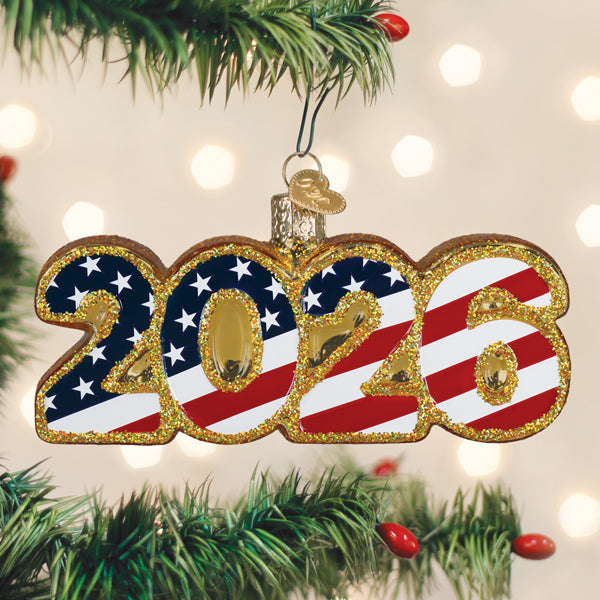 USA 2026 Ornament