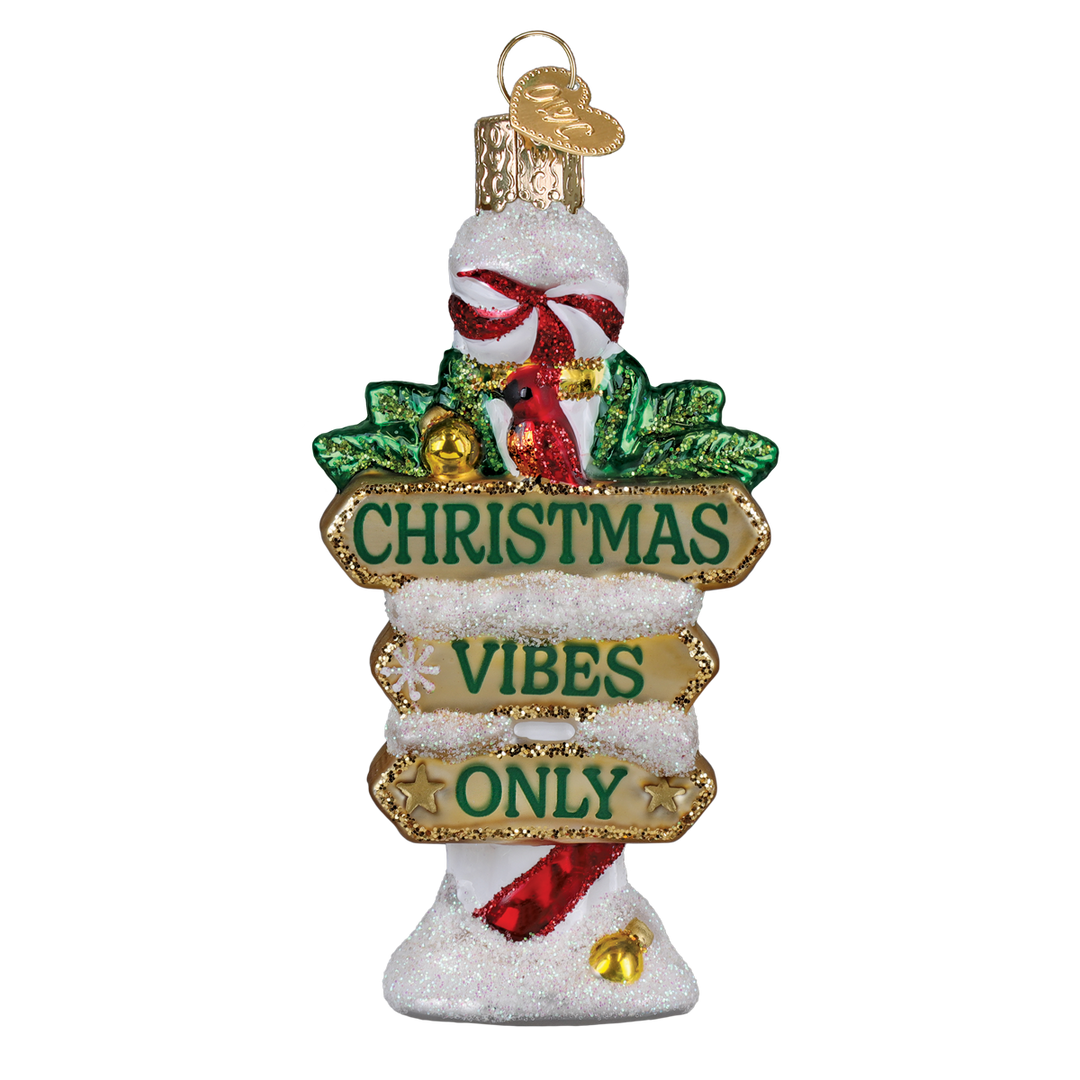 Jolly Junction Post Ornament