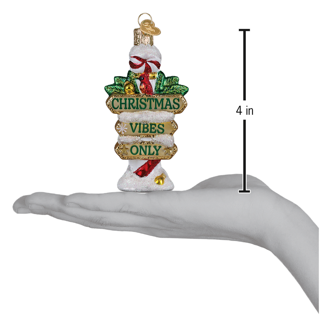 Jolly Junction Post Ornament