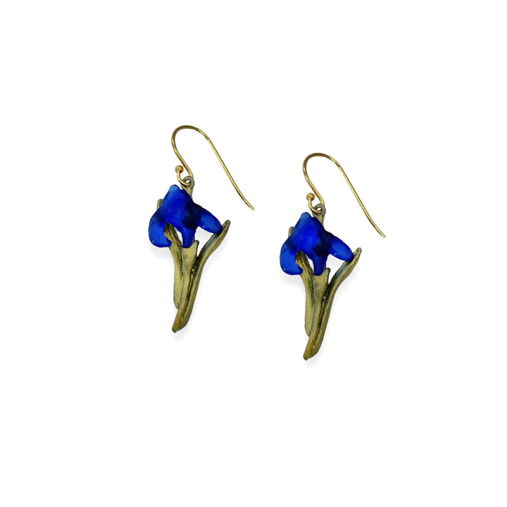 Iris Glass Earrings