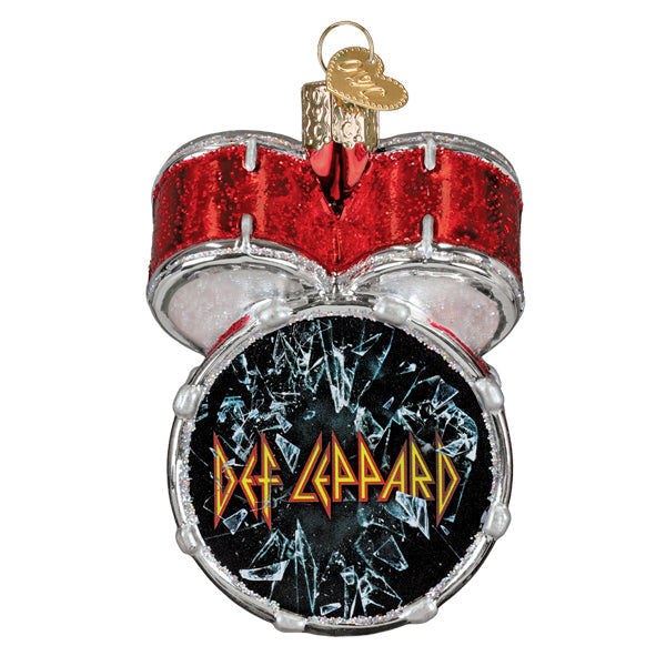 Def Leppard Drum Ornament