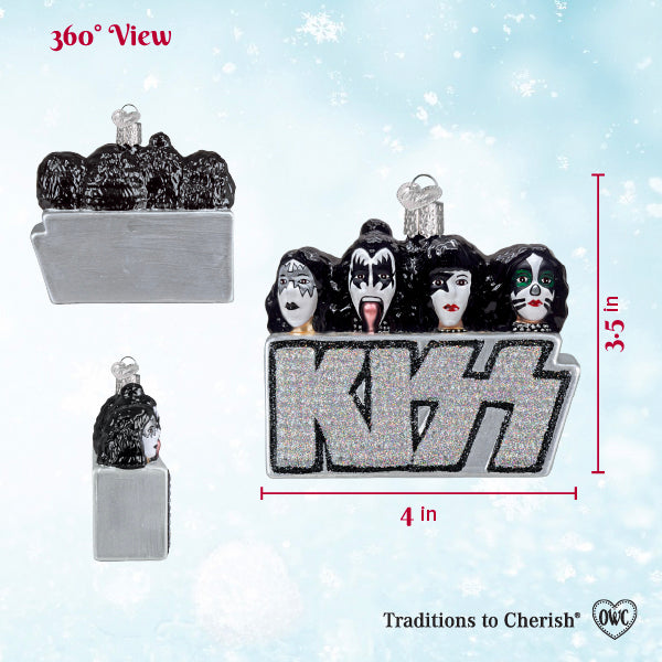 Kiss Band Ornament
