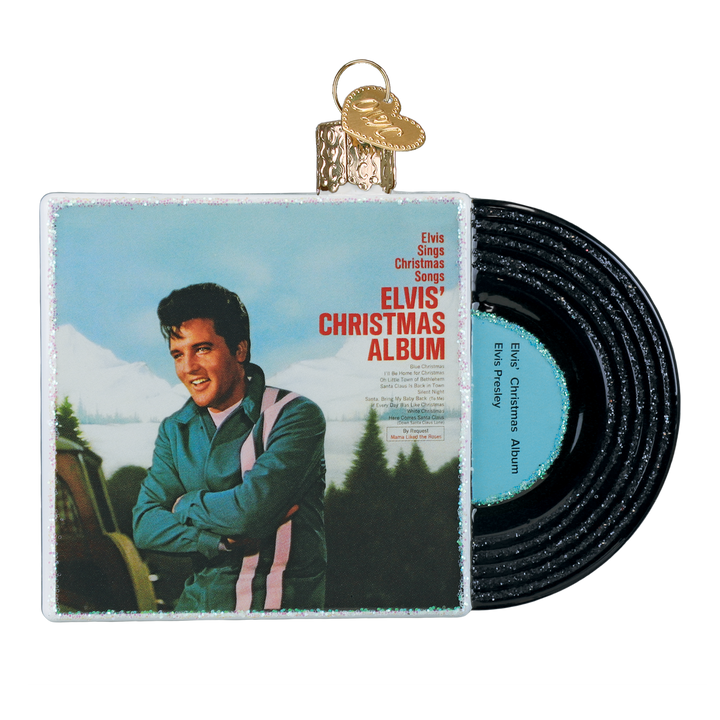 Elvis' Christmas Album Ornament