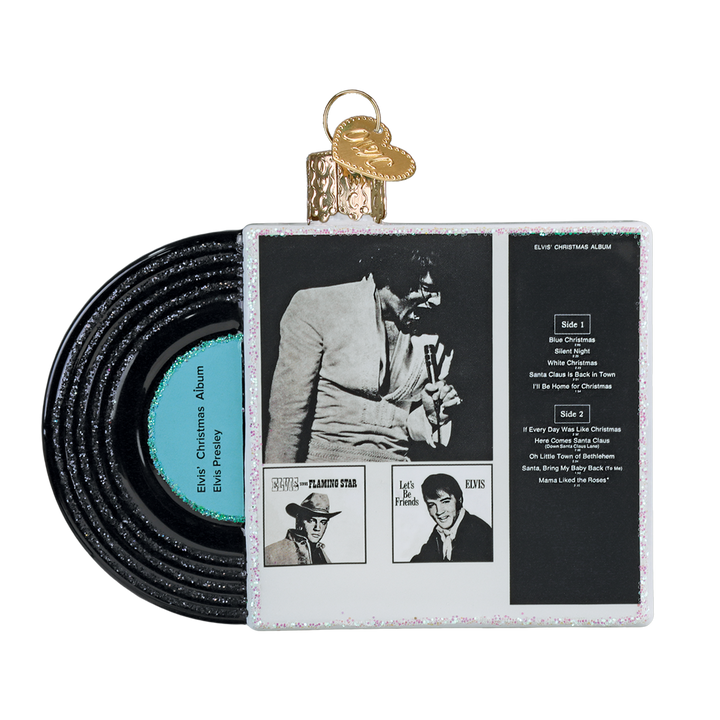 Elvis' Christmas Album Ornament