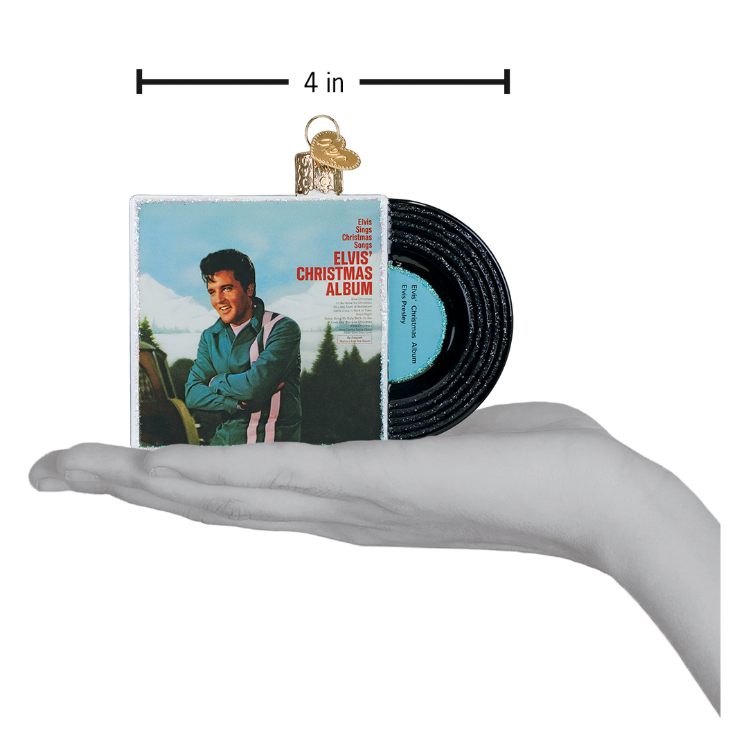 Elvis' Christmas Album Ornament