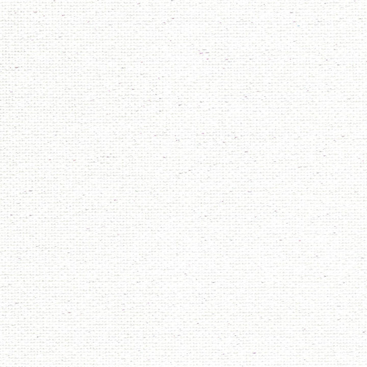 Precut Lugana 25 count White with pearl lurex 3835/11