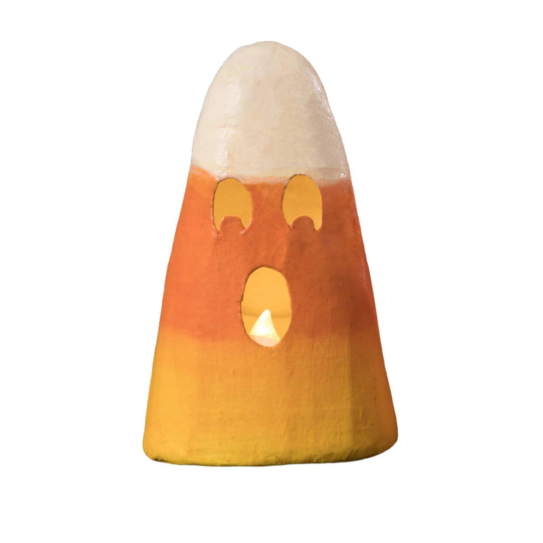 Surprised Candy Corn Luminary by Bethany Lowe Designs