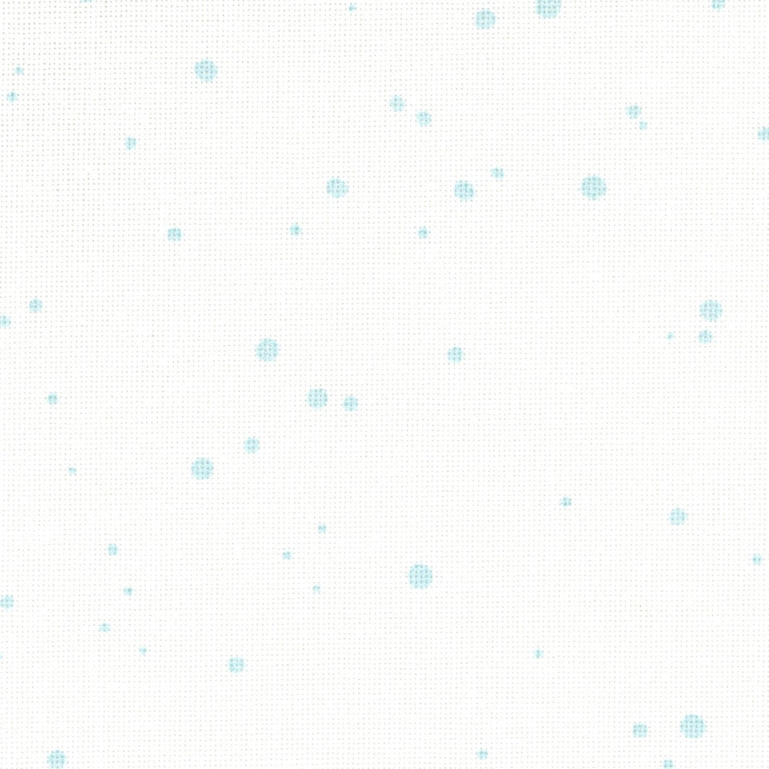 Precut Zweigart Murano Splash 3984/1299 Antique White Mint Splash