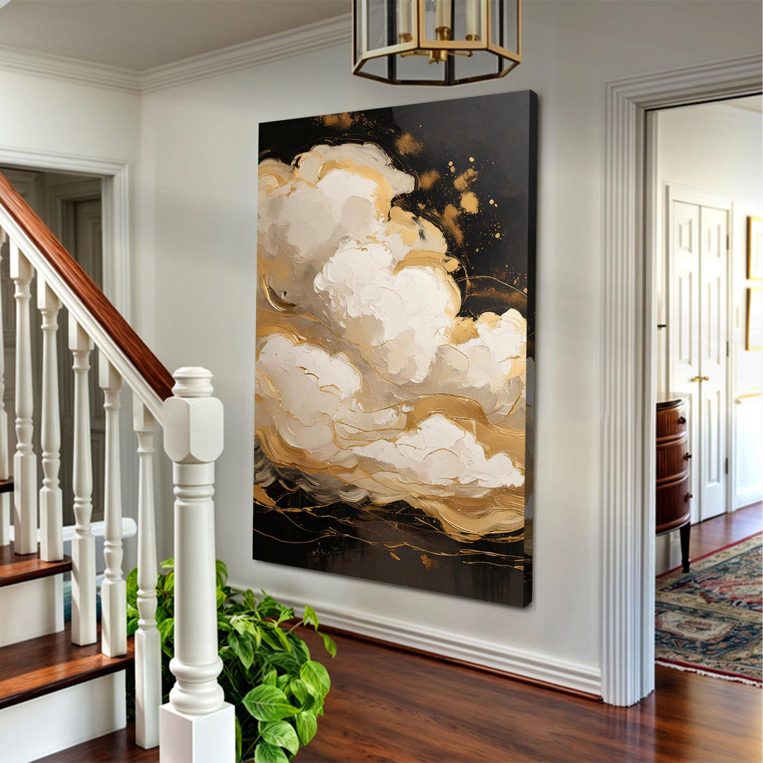 Auric Cloud Abstract Wall Art