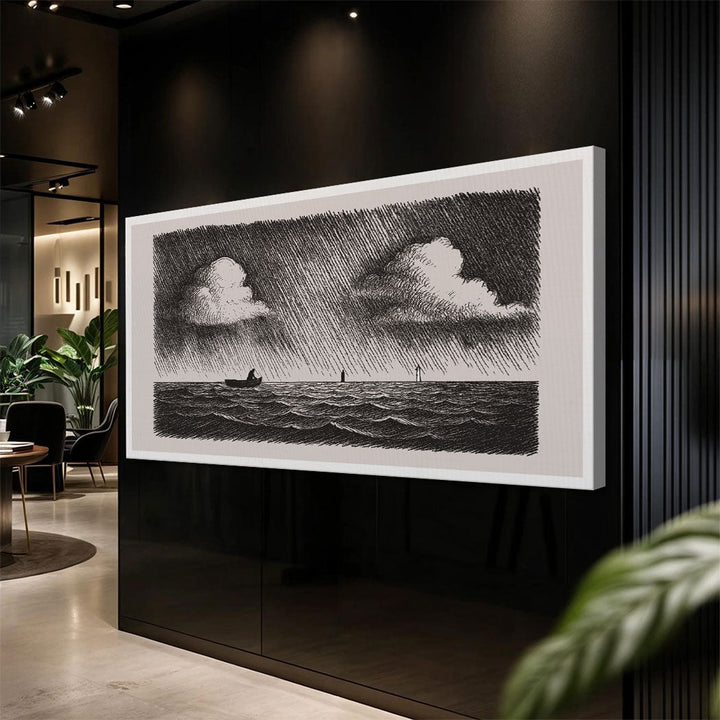 Jesus Walking On Water Faith Wall Art III