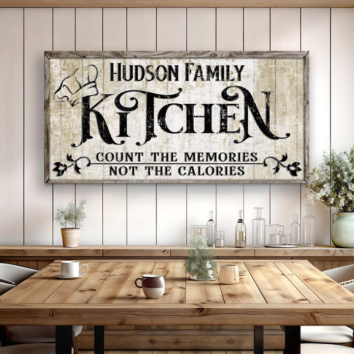 Kitchen Sign X