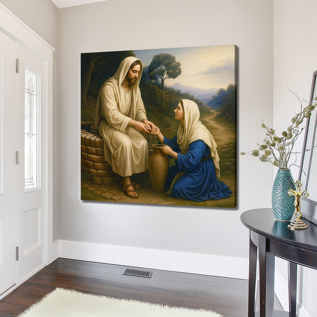 Samaritan at the Well Faith Wall Art