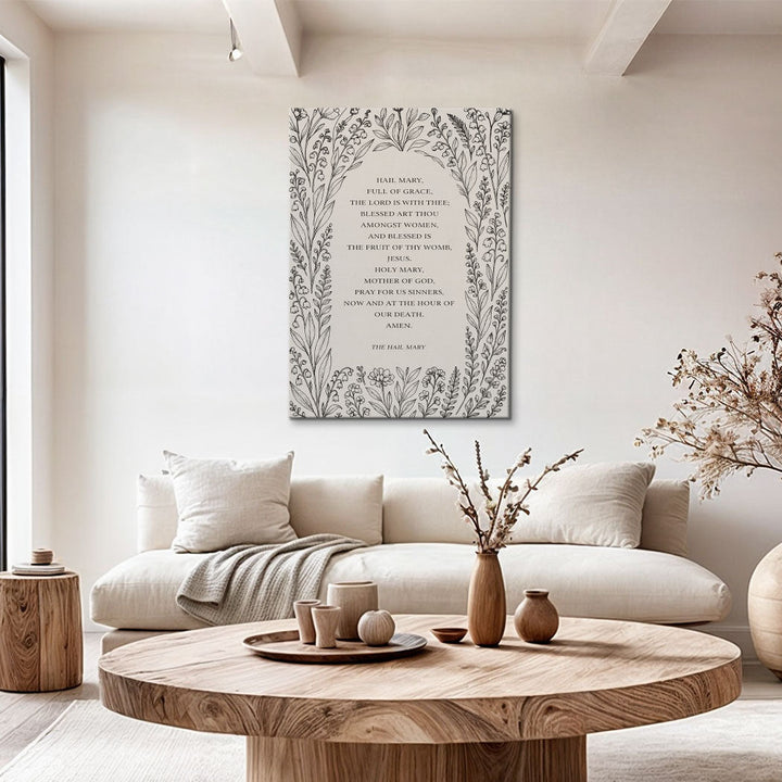 The Hail Mary Faith Sign V