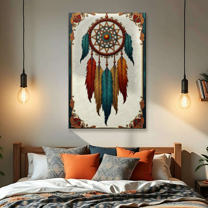 3D Whispering Feathers Wall Art V