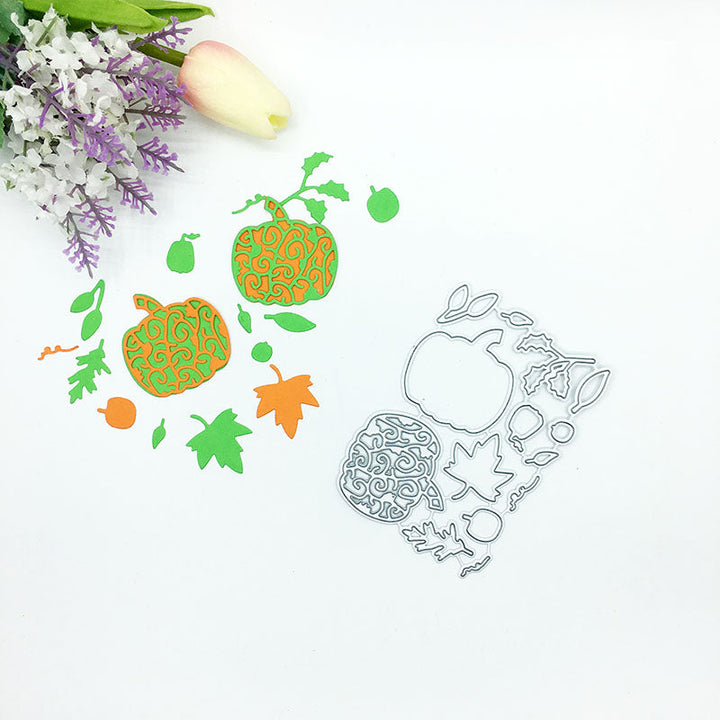 Pumpkins Scrapbooking Cutting Die by Wizardi QJ104