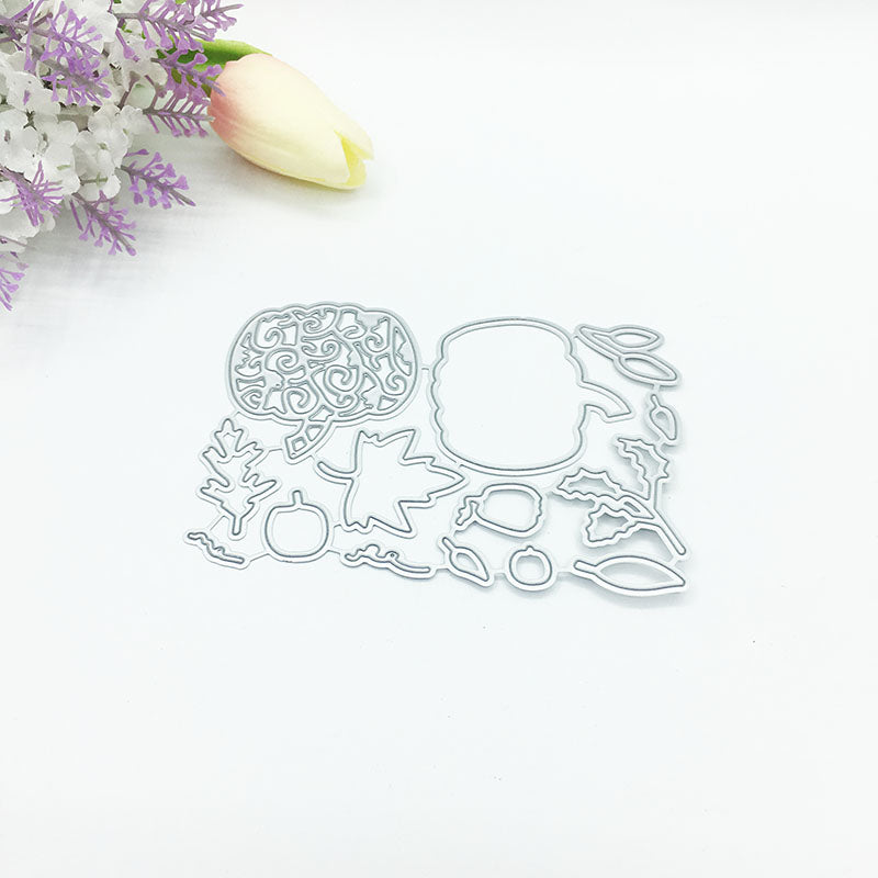 Pumpkins Scrapbooking Cutting Die by Wizardi QJ104