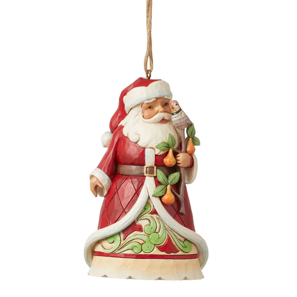 12 Days Christmas - Santa Worldwide Event Ornament by Jim Shore