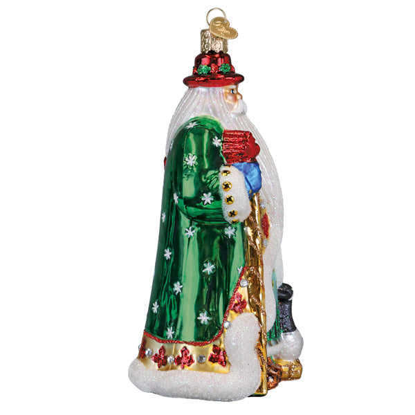Canadian Santa Ornament