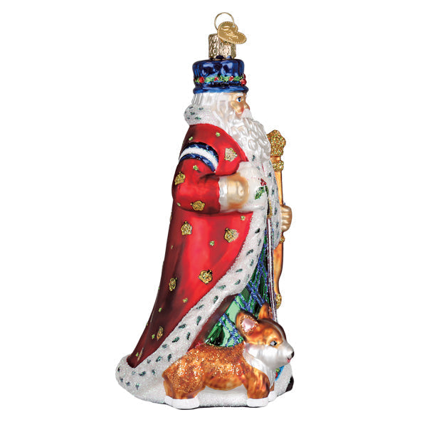 United Kingdom Santa Ornament
