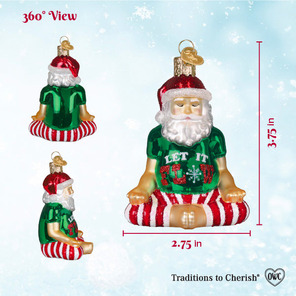 Zen-ta Claus Ornament