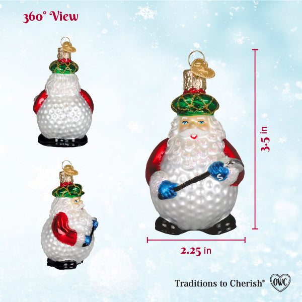 Ho Ho Hole-In-One Ornament