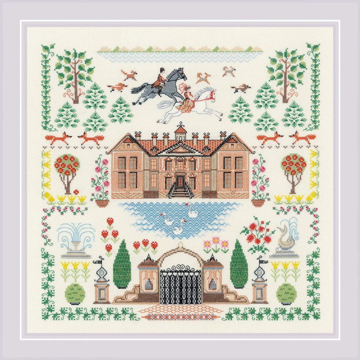 My House R1917 Counted Cross Stitch Kit