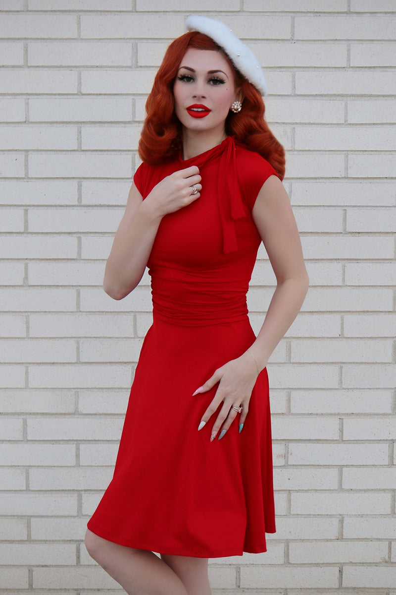Bombshell Dress in Red - 4X only