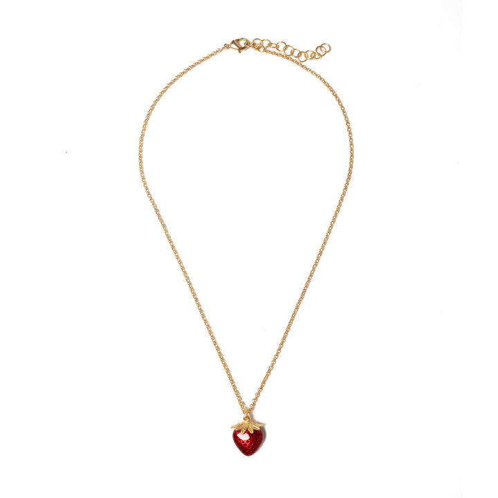 Petite Strawberry Pendant