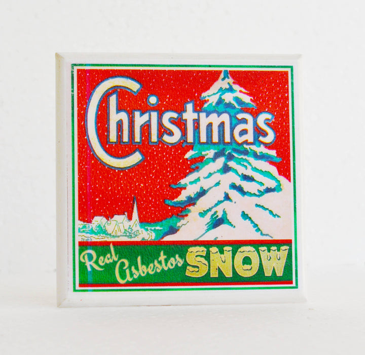 Let it Snow - Vintage Christmas Coaster Set