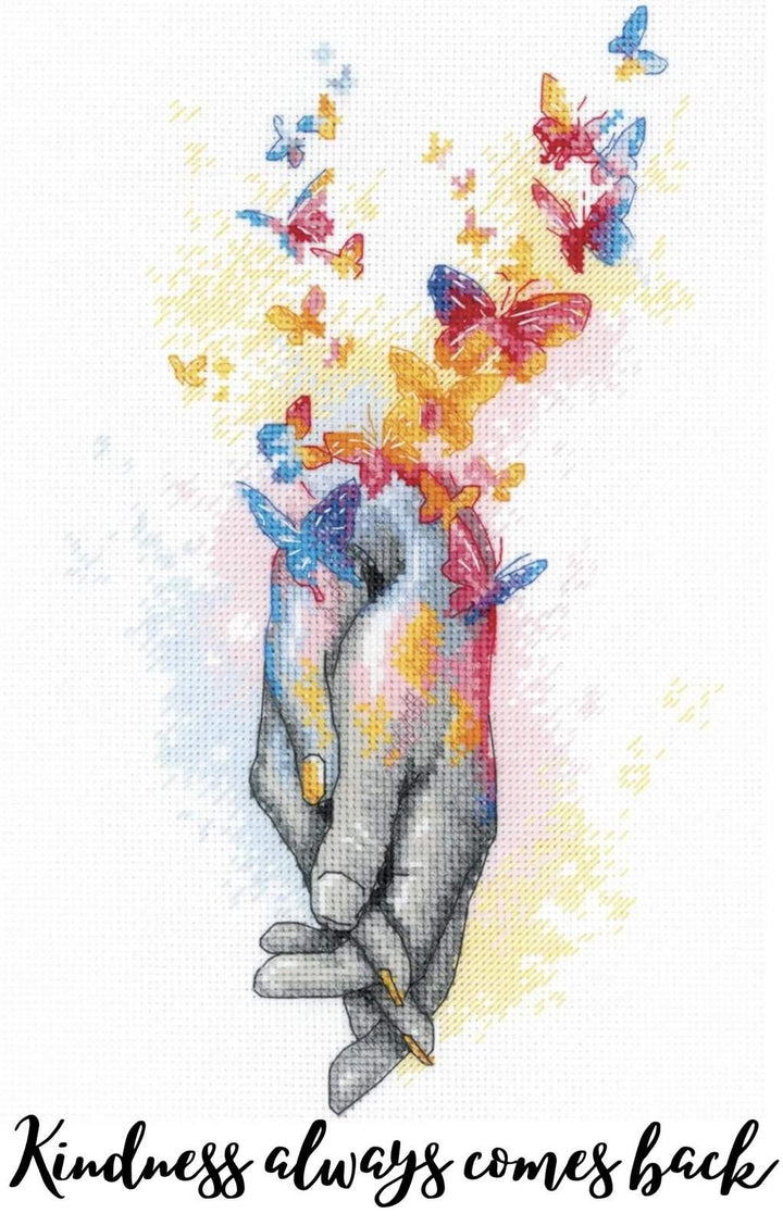 Love is in the Air R2104 Counted Cross Stitch Kit