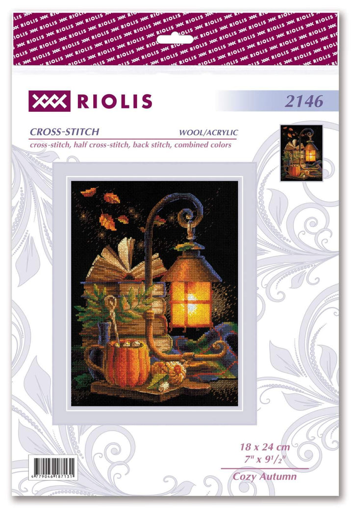 Cozy Autumn R2146 Counted Cross Stitch Kit