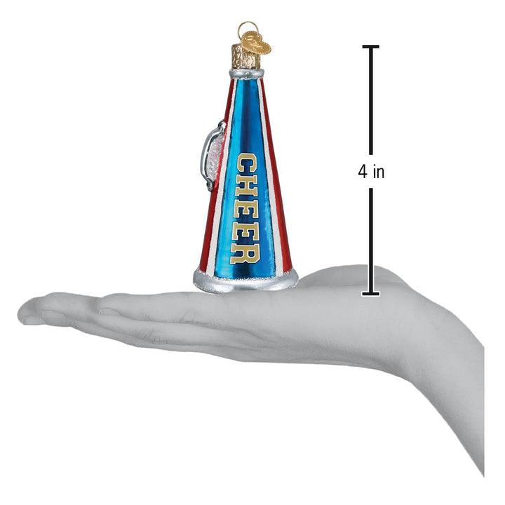 Cheer Megaphone Ornament