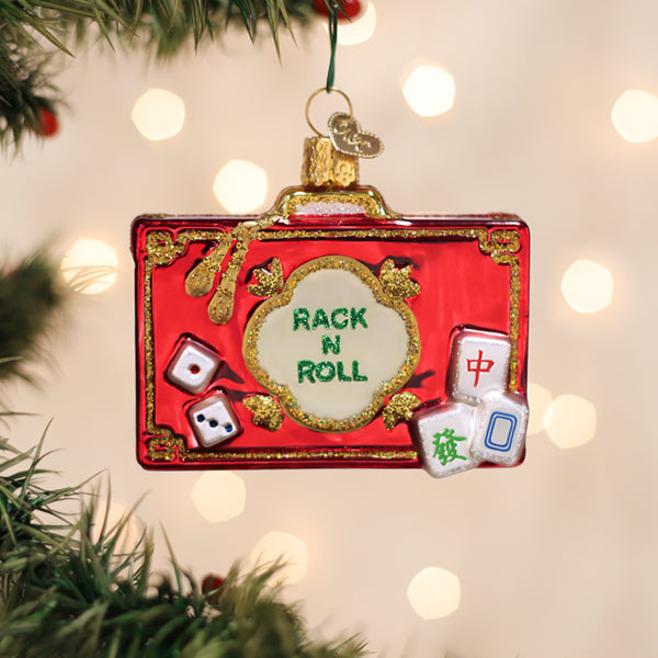 Rack N Roll Mahjong Ornament