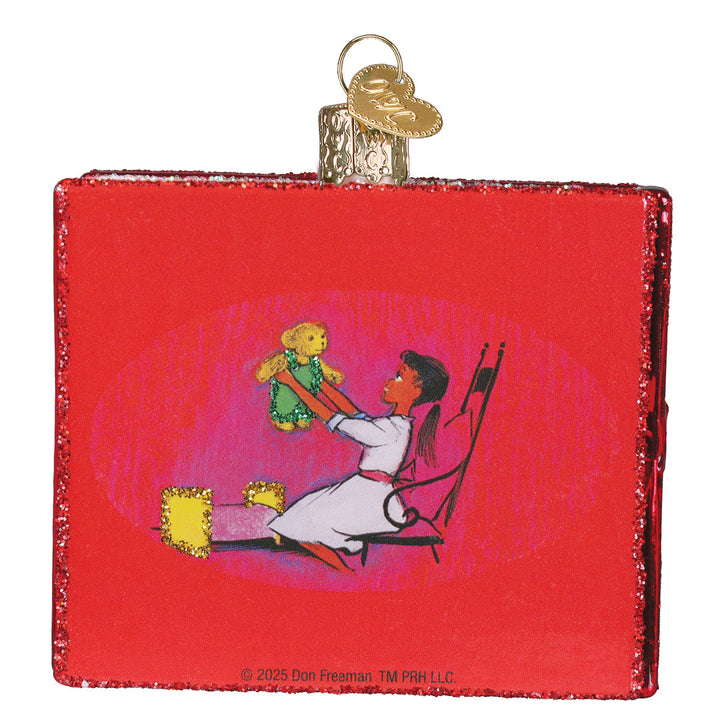 Corduroy Book Ornament