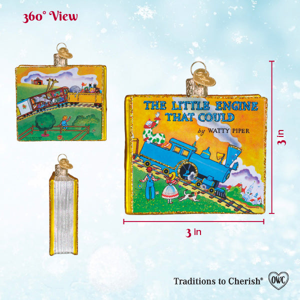 The Little Engine That Could Book Ornament