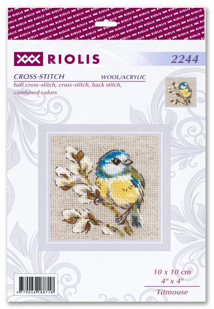 Titmouse R2244 Counted Cross Stitch Kit