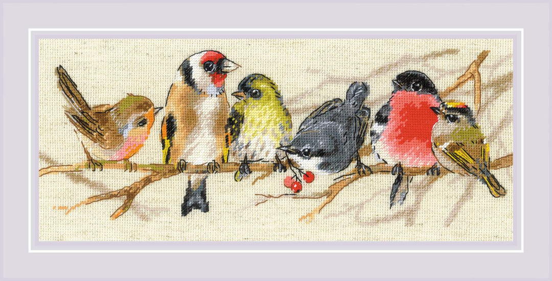 Birds on the Branch R2250 Counted Cross Stitch Kit