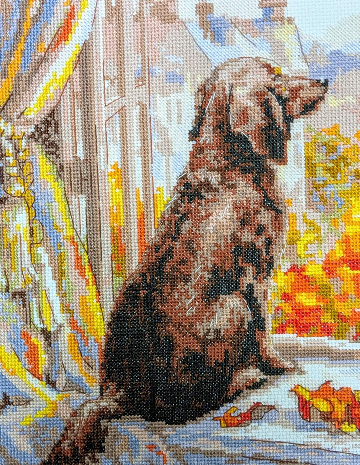 Let's go for a walk! R2256 Counted Cross Stitch Kit