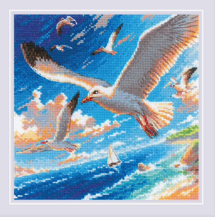 Sea Breeze¬† R2232 Counted Cross Stitch Kit