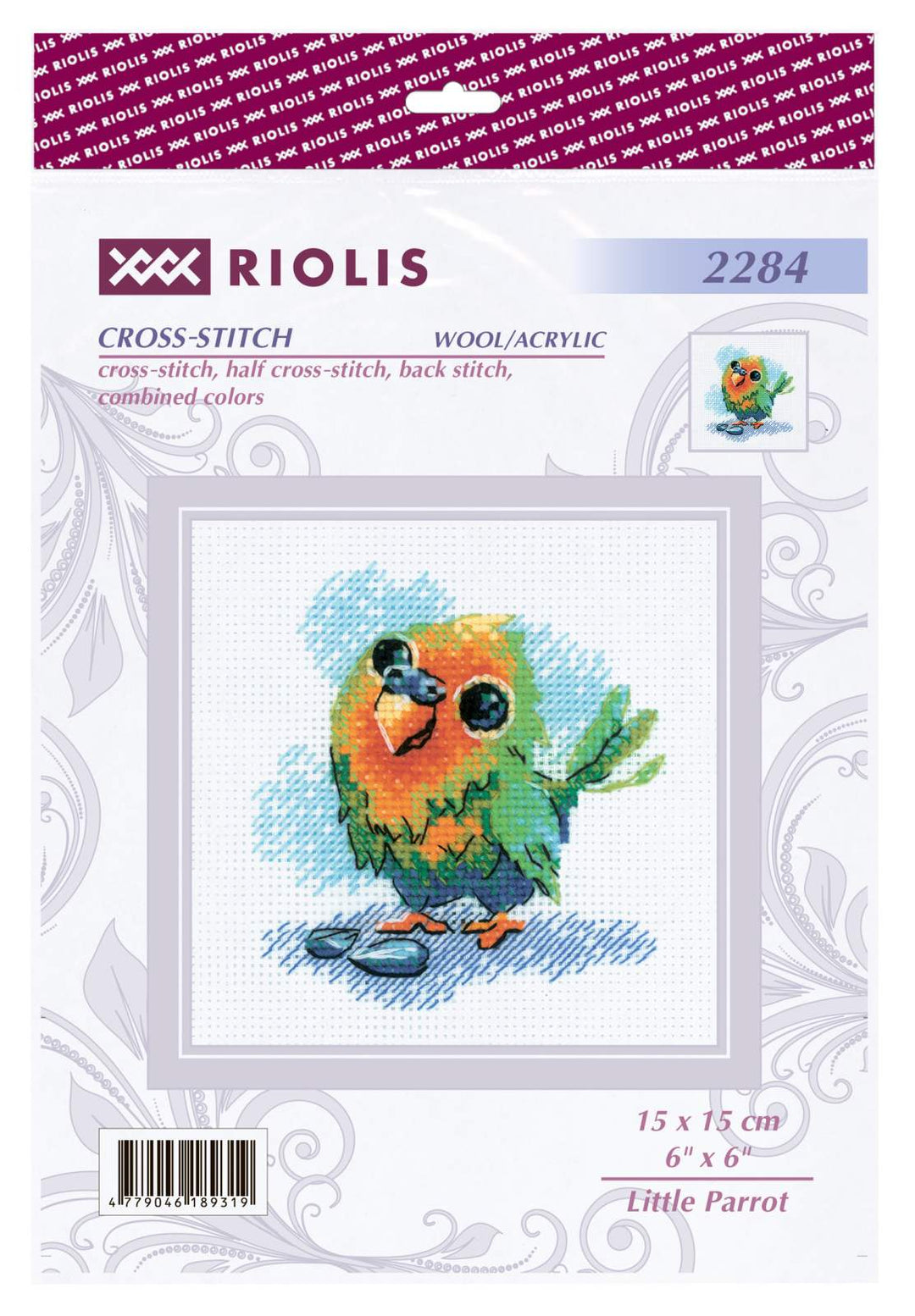 Little Parrot R2284 Counted Cross Stitch Kit