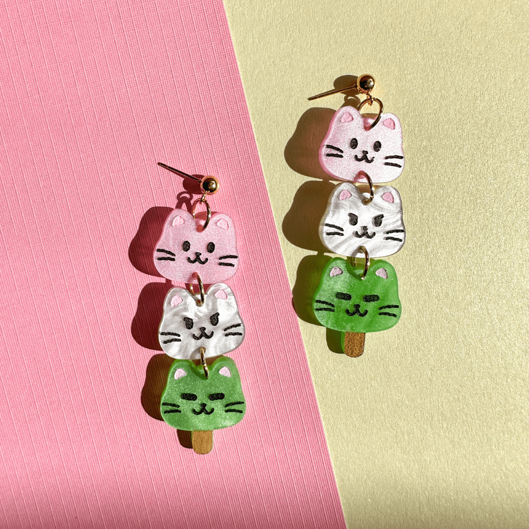 Dango Cat Dangles