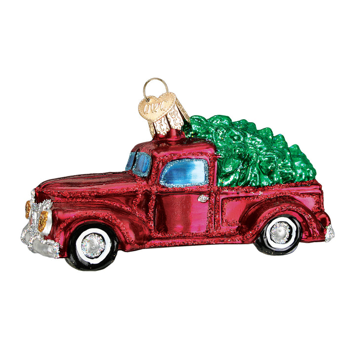 Old Truck With Tree