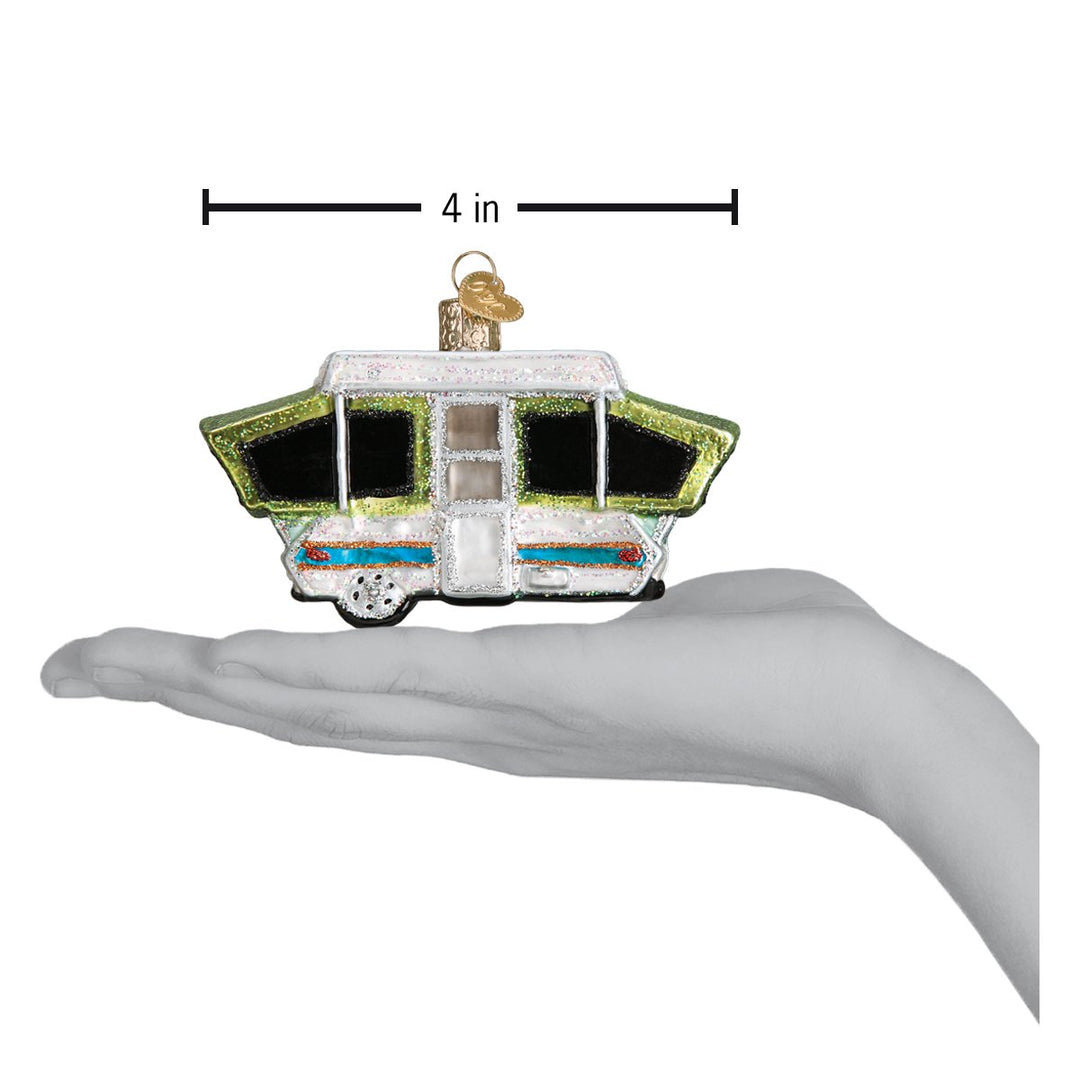 Tent Camper Ornament