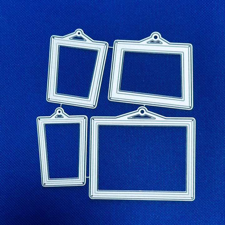 Hanging Frames Scrapbooking Cutting Die by Wizardi QJ12