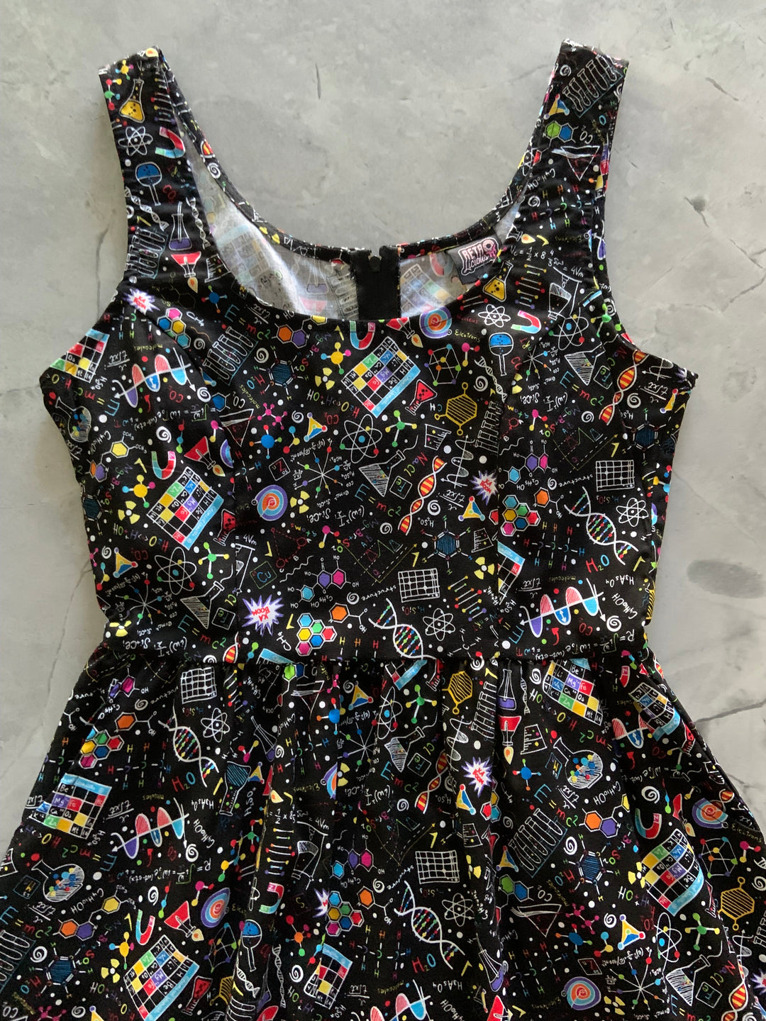 Science Fit & Flare Dress - Large only, 1 left!