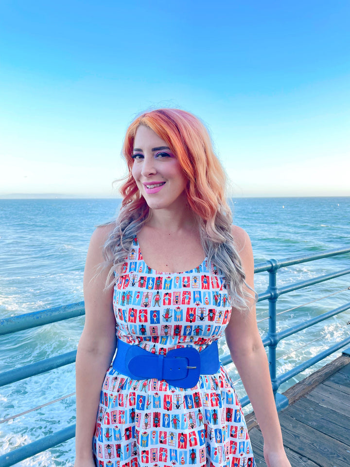 Sunny Days Fit & Flare Dress - Large only