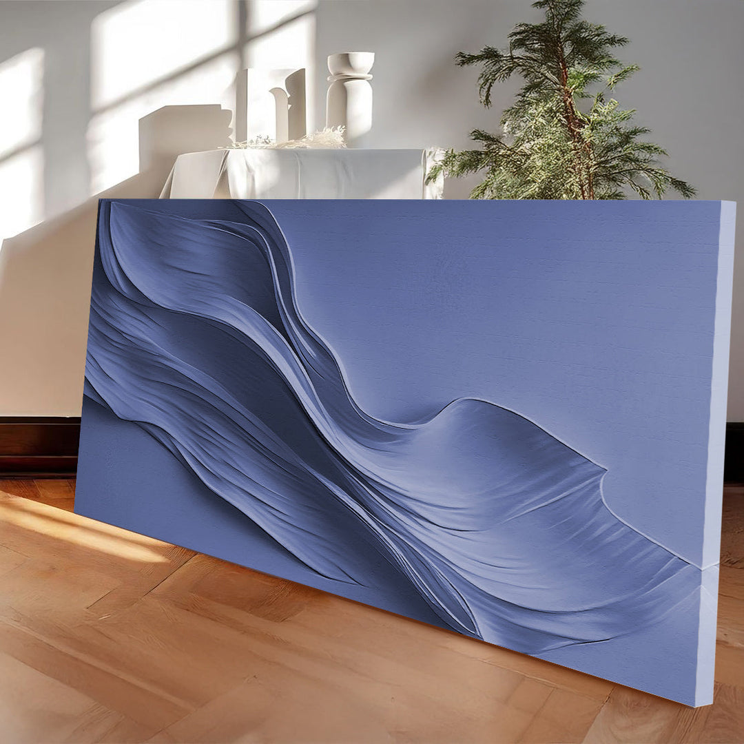 Midnight Navy Minimalist Wall Art