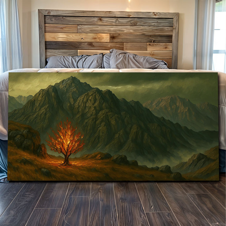 Burning Bush - Faith Wall Art III