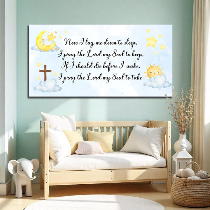I Lay Me Down To Sleep Faith Sign II