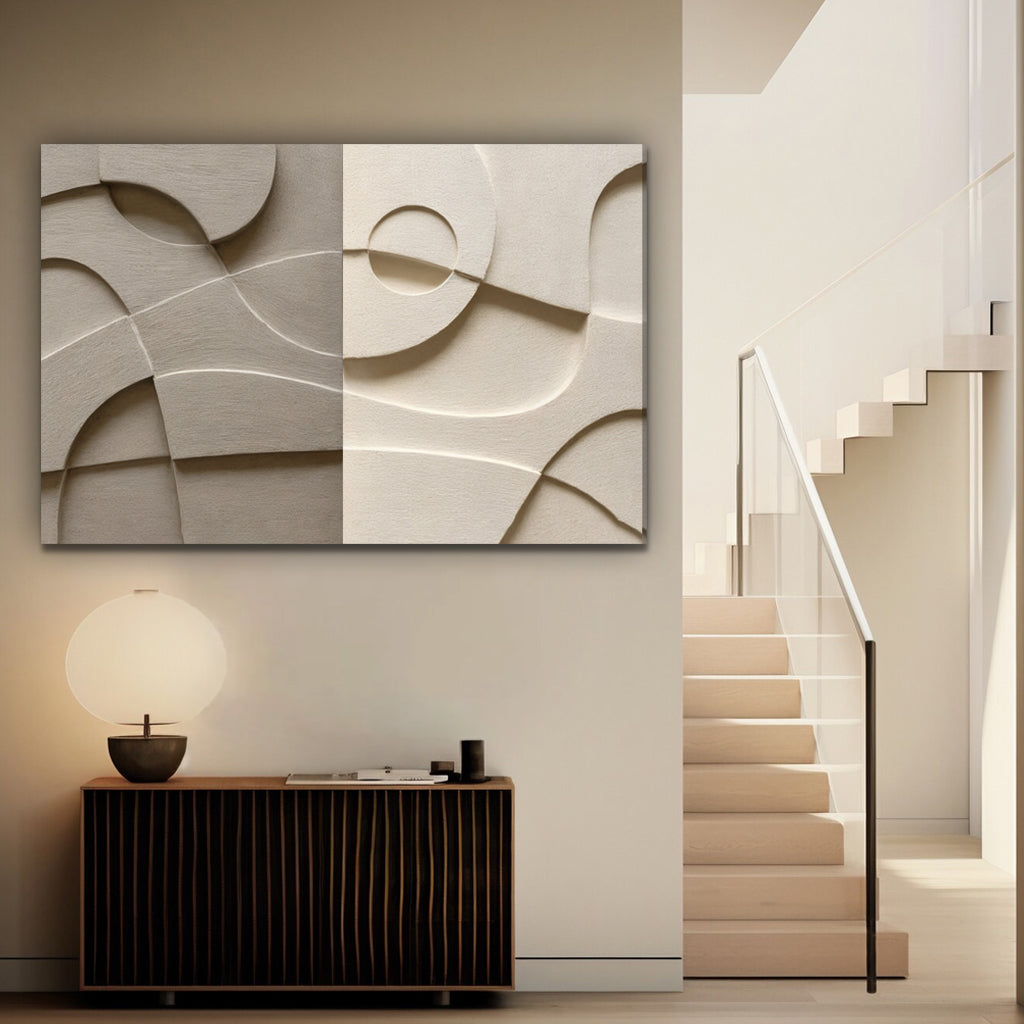 Modern Abstract Minimalist Wall Art III